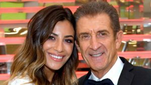 Ezio Greggio con la ex compagna Romina Pierdomenico