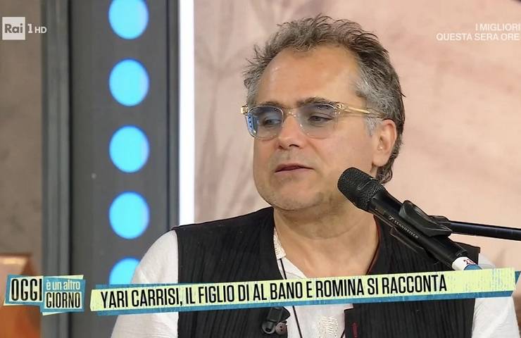 Yari Carrisi, il racconto a Oggi è un altro giorno