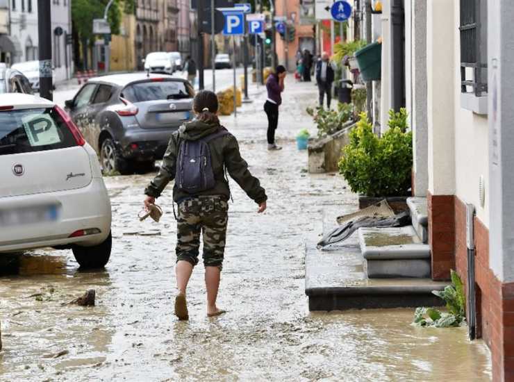 Foto di repertorio della situazione dell'alluvione che ha devastato l'Emilia Romagna nei giorni scorsi. L'emergenza meteo non è ancora del tutto rientrata. (Il Sole 24 Ore)- Metropolinotizie.it