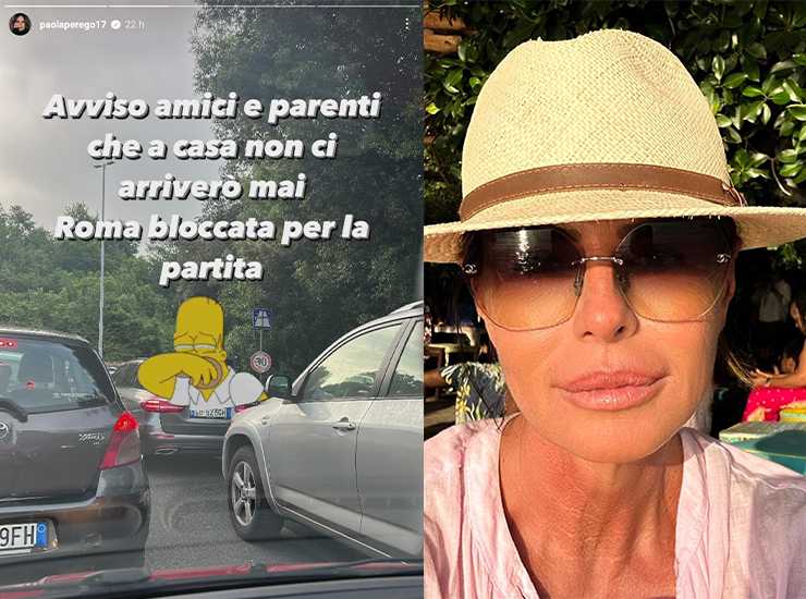 La storia Instagram di Paola Perego, accompagnata da una buffa gif per ironizzare. - Metropolinotizie.it