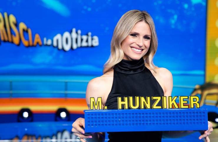 Michelle Hunziker alla conduzione di Striscia la notizia