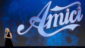 Il logo del reality show "Amici" di Canale 5. (Mediaset) - Metropolinotizie.it