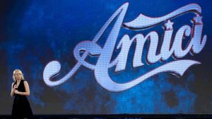 Il logo del reality show "Amici" di Canale 5. (Mediaset) - Metropolinotizie.it