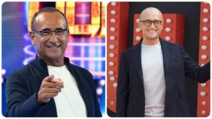 Carlo Conti fa 'fuggire' Alfonso Signorini (Fonte Ansa)