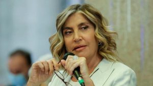 La giornalista e conduttrice Myrta Merlino. (ANSA) - Metropolinotizie.it