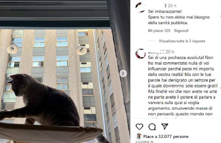 Critiche a Giorgia Soleri su Instagram