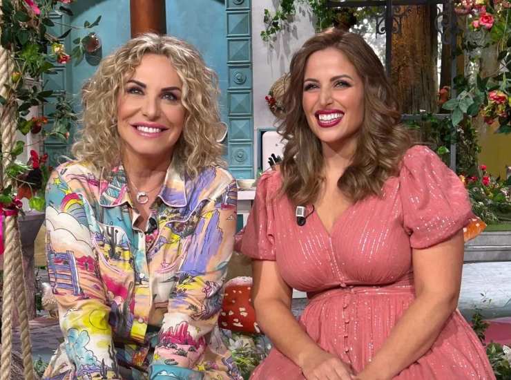 Antonella Clerici in una recente puntata di "È sempre mezzogiorno" assieme alla make-up artist e influencer Clio Make Up. (Instagram) - Metropolinotizie.it