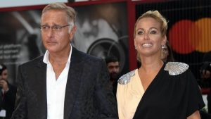 Paolo Bonolis insieme all'ex moglie Sonia Bruganelli. (ANSA) - Metropolinotizie.it