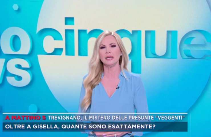 Federica Panicucci, conduttrice di Mattino Cinque