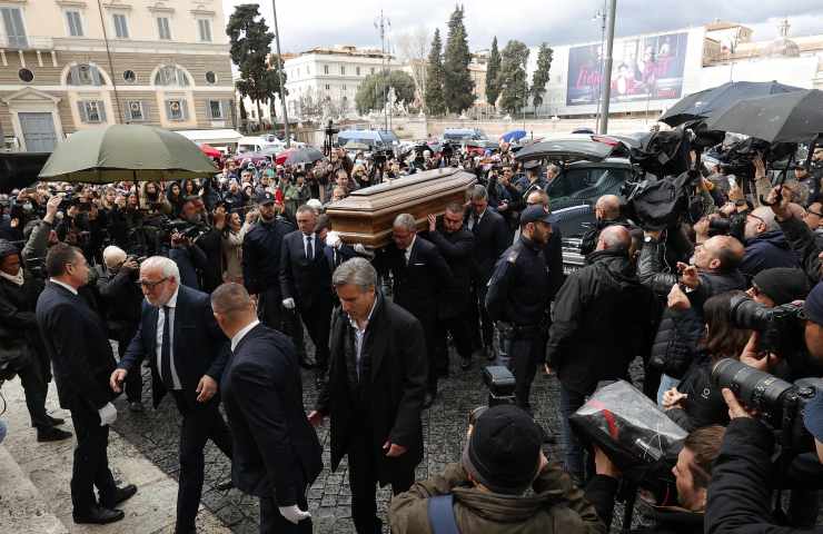 I funerali di Maurizio Costanzo