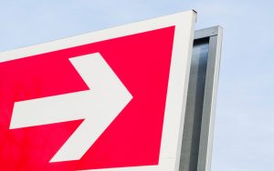 Insegna di un pronto soccorso